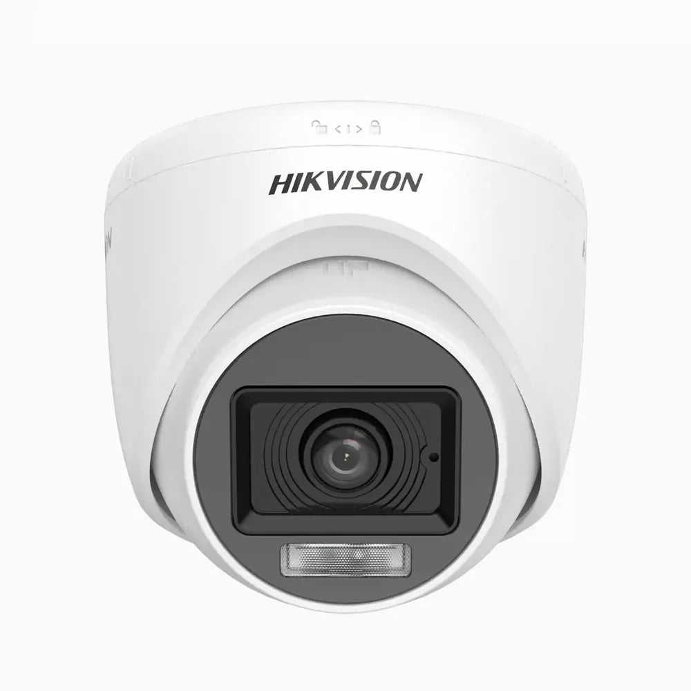 Hikvision 3K 5Mp Ds-2CE78K0T-LTS Dual Light Audio Fixed Turret Camera