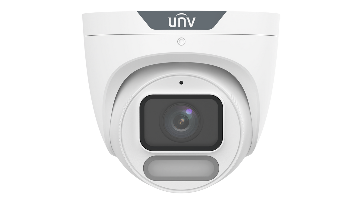 Uniview IPC3624SR-ADF28KM-WP 4MP ColorHunter Eyeball IP Camera with Wise-ISP, PoE, IP67