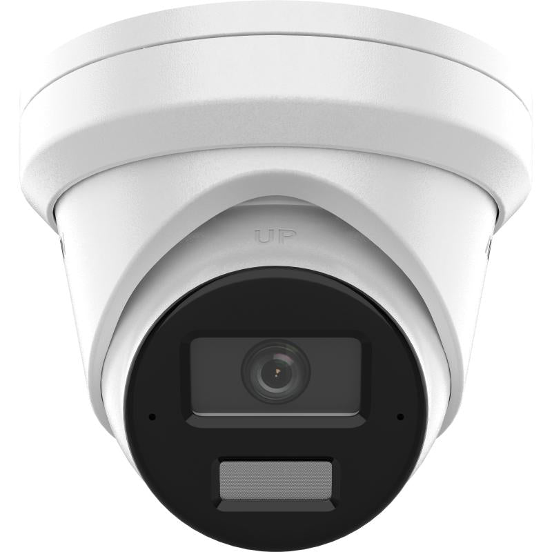 DS-2CD2343G2-LI2U 4MP AcuSense Hybrid Light Turret Camera, Dual Mic, IP67