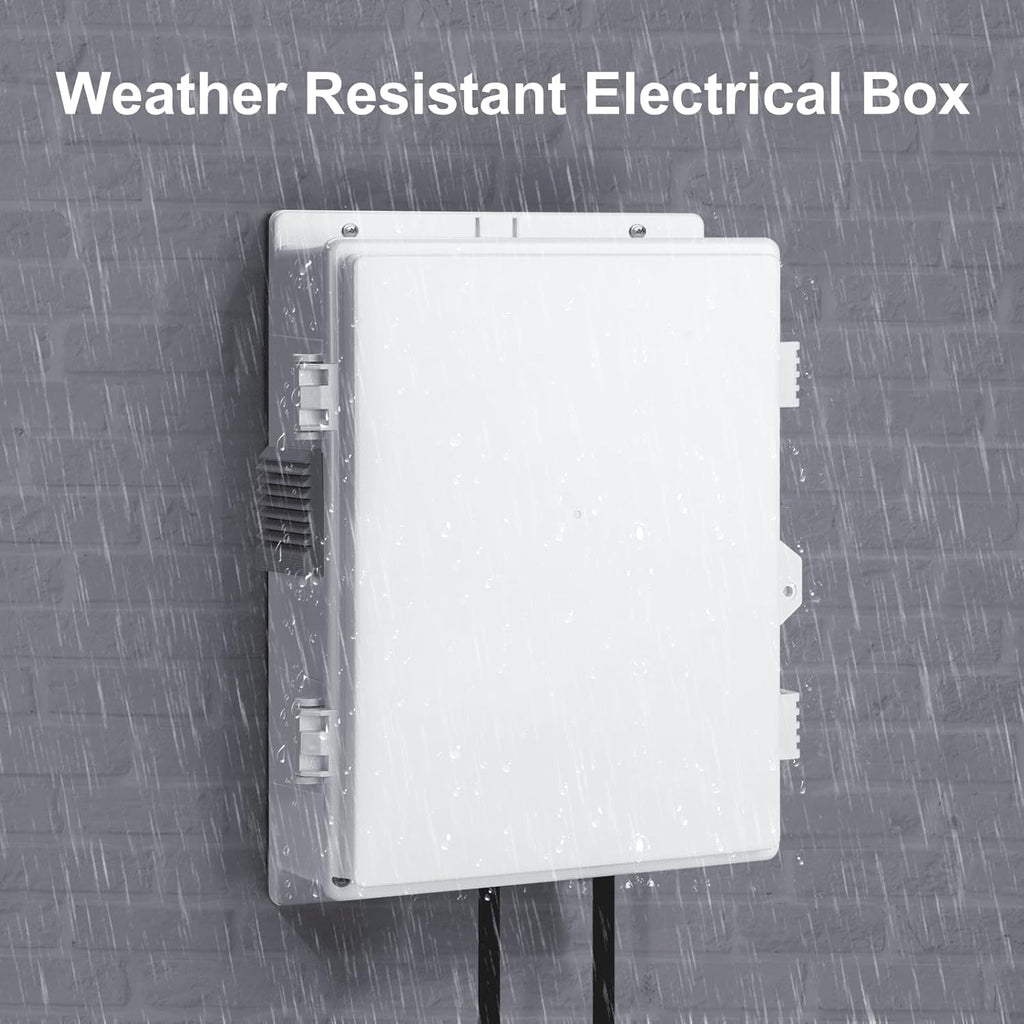 Outdoor Electrical Junction Box (13" H* 9.2" L* 3.7" W)