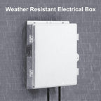 Outdoor Electrical Junction Box (13" H* 9.2" L* 3.7" W)
