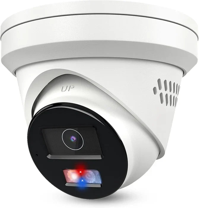 IPC-HA5T28A(RB) 5mp Hybrid Turret Camera Red & Blue Light Active Detterence