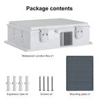 Outdoor Electrical Junction Box (13" H* 9.2" L* 3.7" W)