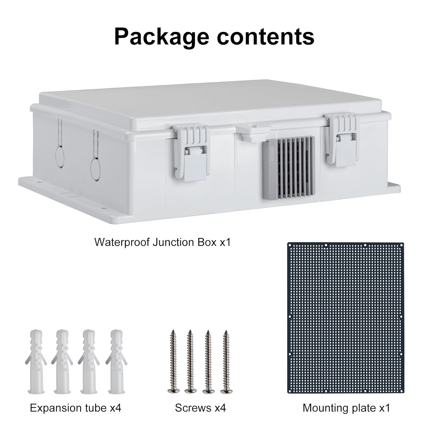 Outdoor Electrical Junction Box (13" H* 9.2" L* 3.7" W)