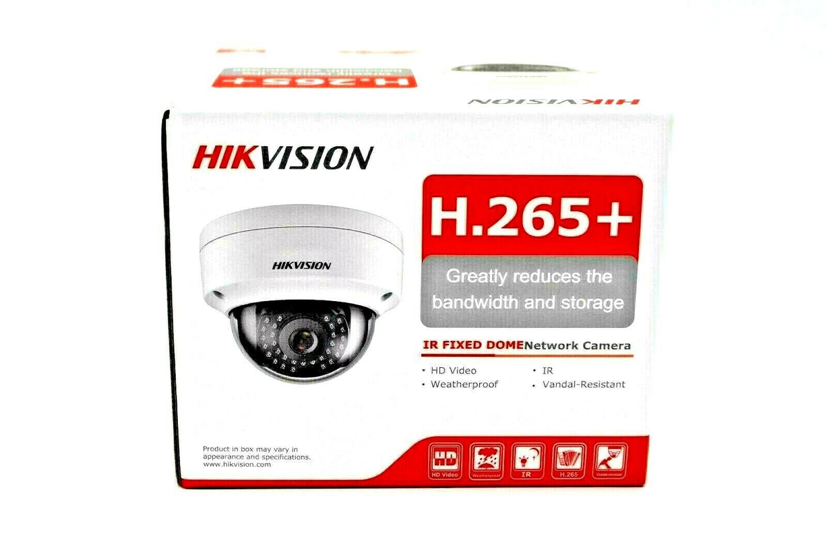 Hikvision 16 Channel 4K 8MP PoE NVR (16)x2MP IP Dome Camera CCTV Security System