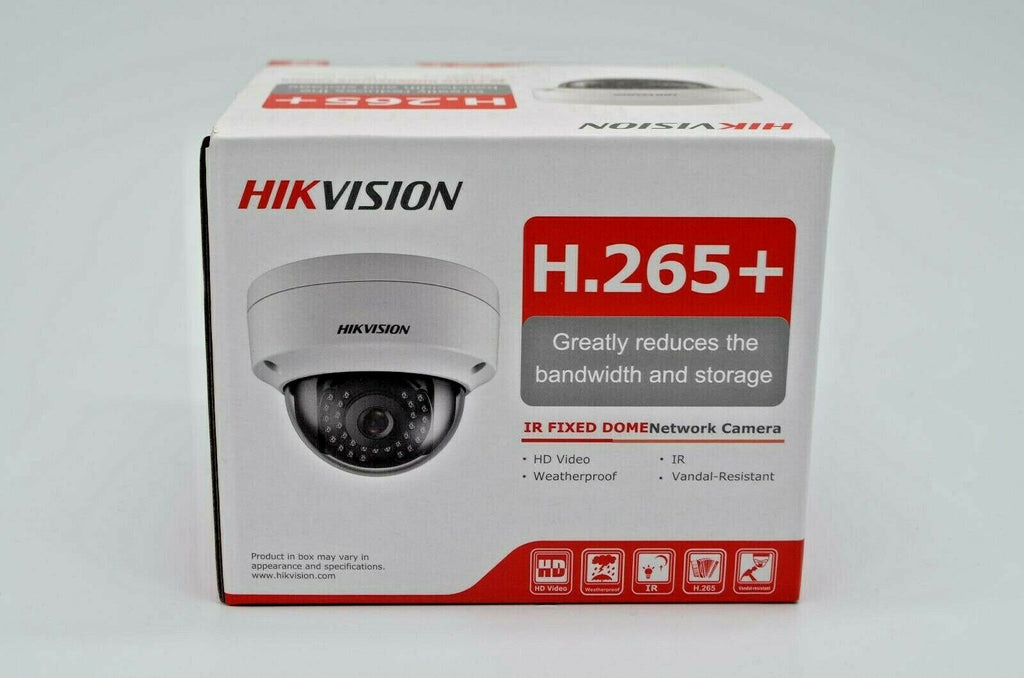 Hikvision 4K 16ch IP PoE Security System 4MP Dome w/ 4 MP resolution D1