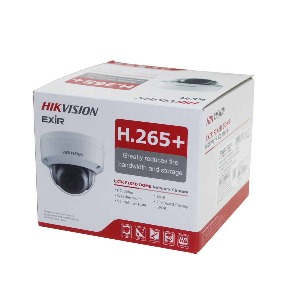 HIKVISION 8MP IP/POE SYSTEM 4K UHD 4CH NVR DS-2CD2183G2-IS & DS-7604NI-K1/