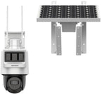 Hikvision 4MP Solar 4G PT Camera with PIR Radar Detection & Night Vision DS-2DE2C400IWG-K-4G-C09S20