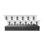 EK-BQ2P16DLT412T4 12 cam 4MP + NVR 16CH UNV Kit Human Smart Detection Smart Dual Light