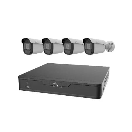 EK-S31P4B44T1-V2 UNIVIEW 4CHANNEL KIT 4MP BULLET
