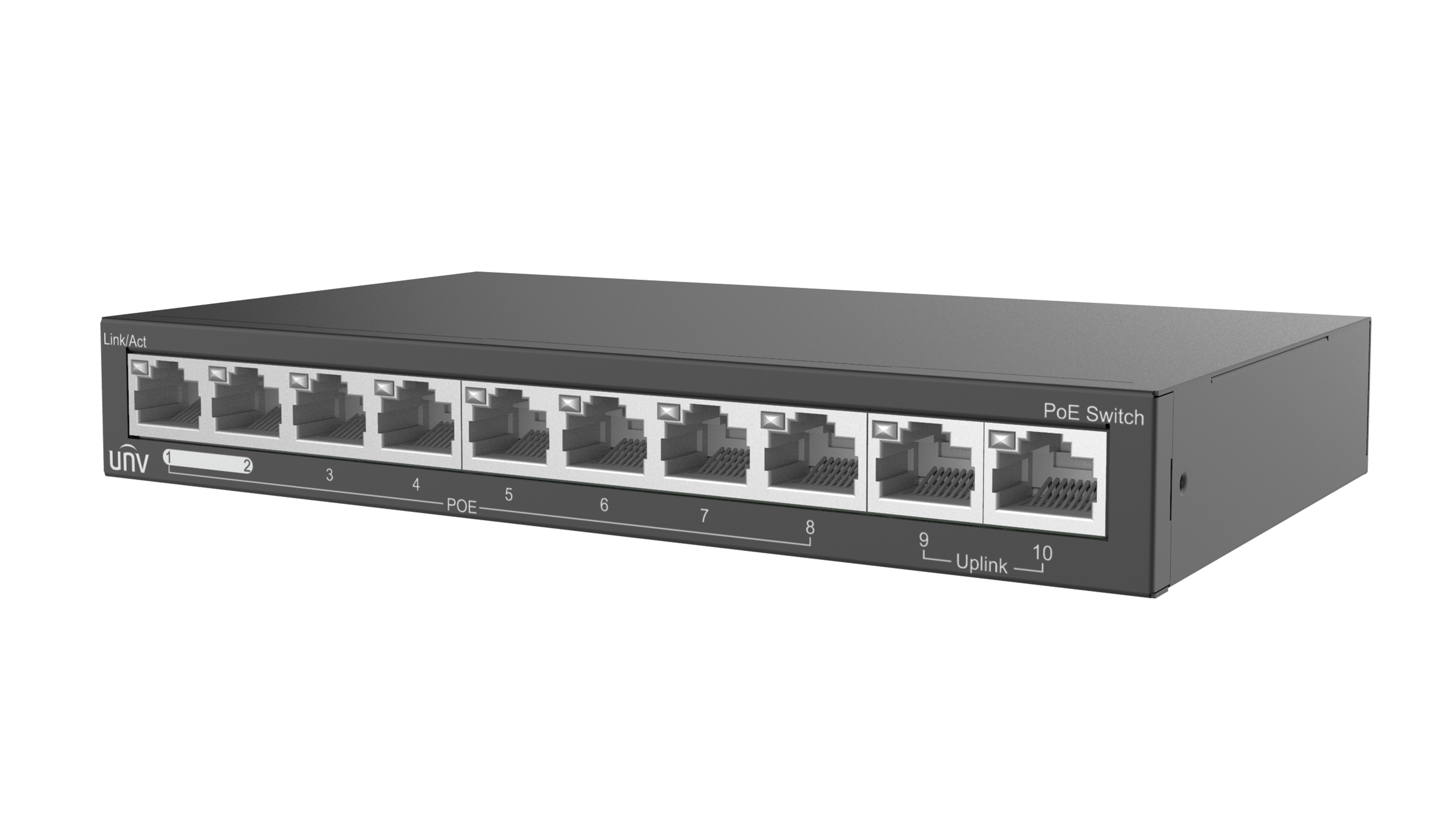 NSW2020-10T-POE-IN, 8CH POE ETHERNET SWITCH UNIVIEW