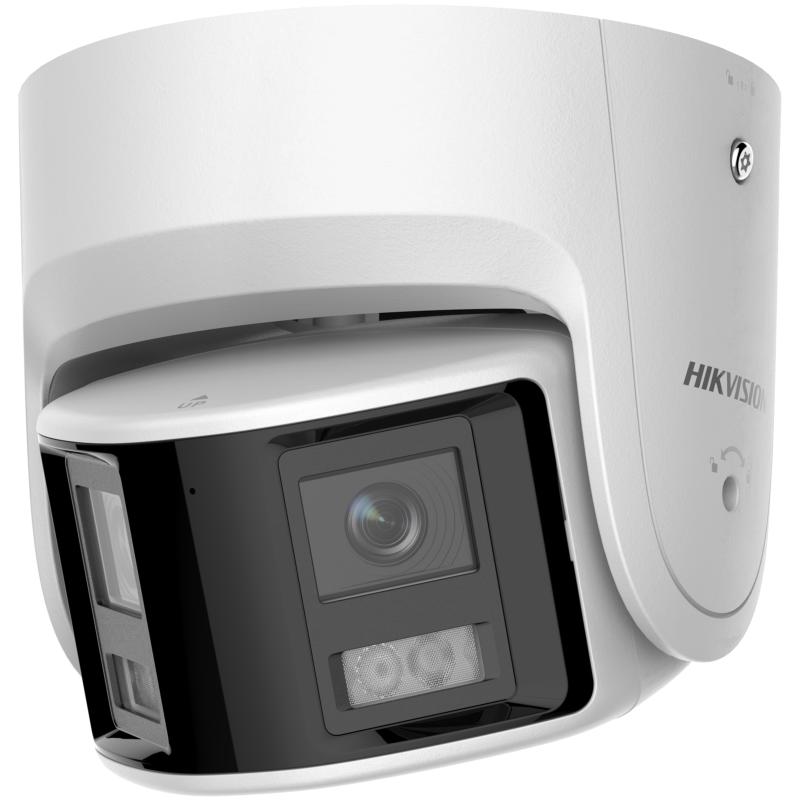 Hikvision DS-2CD2367G2P-LSU/SL 6MP 180° Panoramic ColorVu PoE Turret Camera