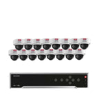 Hikvision 4K 16ch IP PoE Security System 4MP Dome w/ 4 MP resolution D2