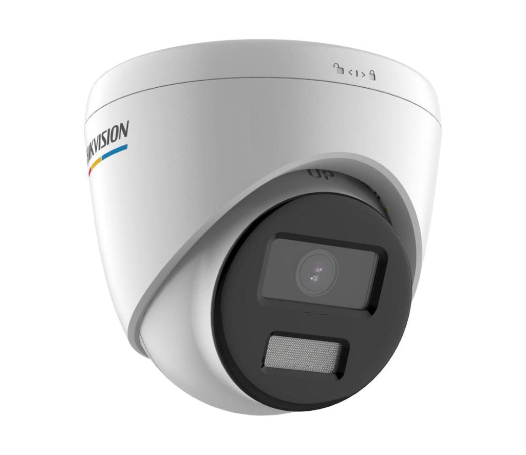 DS-2CD1327G2-LUF Hikvision w/ audio IP PoE Camera 2 MP ColorVu MD 2.0 Turret