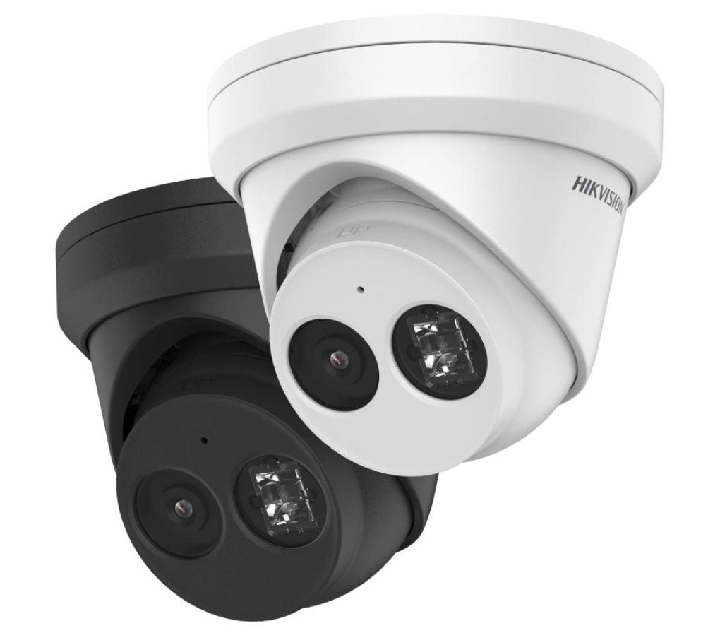 DS-2CD2343G2-IU (B) Hikvision w/ audio IP PoE Camera 4 MP AcuSense Turret Black