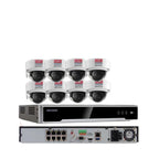 HIKVISION 4K security System CCTV Dome 8MP IP Camera IK10 DS-2CD2183G0-I lot