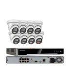 Hikvision 4K 8ch IP PoE Security System 4 MP ColorVu Turret w/ resolution