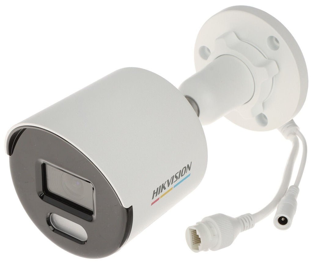 Hikvision DS-2CD1047G0-LUF 4MP ColorVu Security IP Camera Full Color POE W/Audio