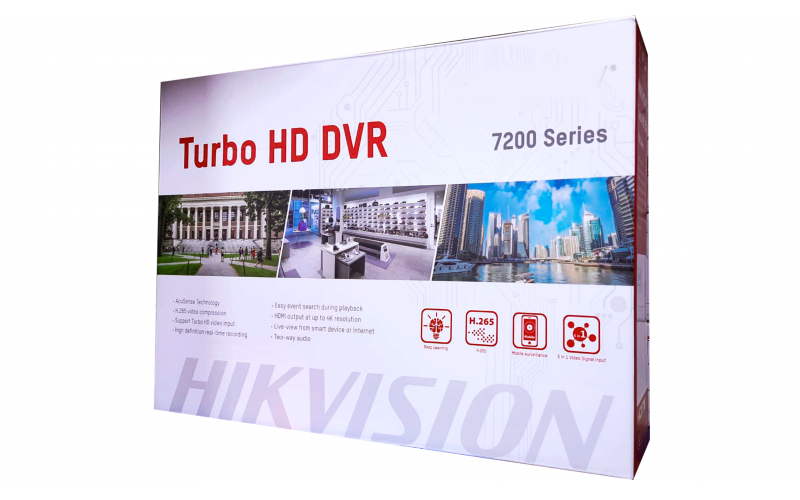 Hikvision iDS-7208HUHI-M1/S 8-Channel AcuSense DVR with 4K Output H.265 Pro+