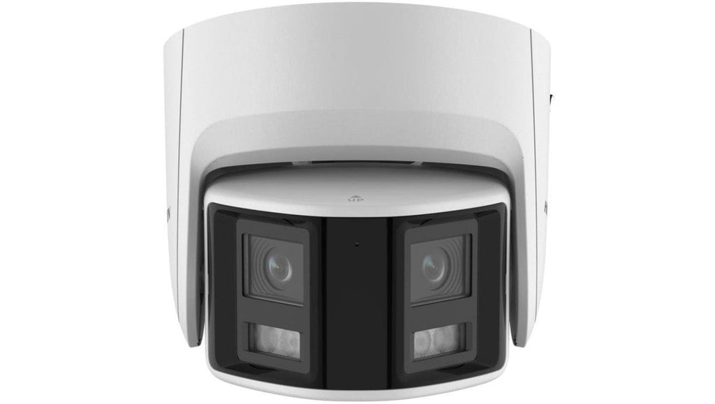 4K 180° Dual-Lens Security Turret Camera Outdoor, 8MP Panoramic
