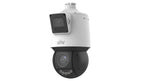 UNIVIEW PTZ IPC94144SFW-X25-F40C 4MP+4MP 25X ColorHunter MultiView Dual-light Network PTZ Camera